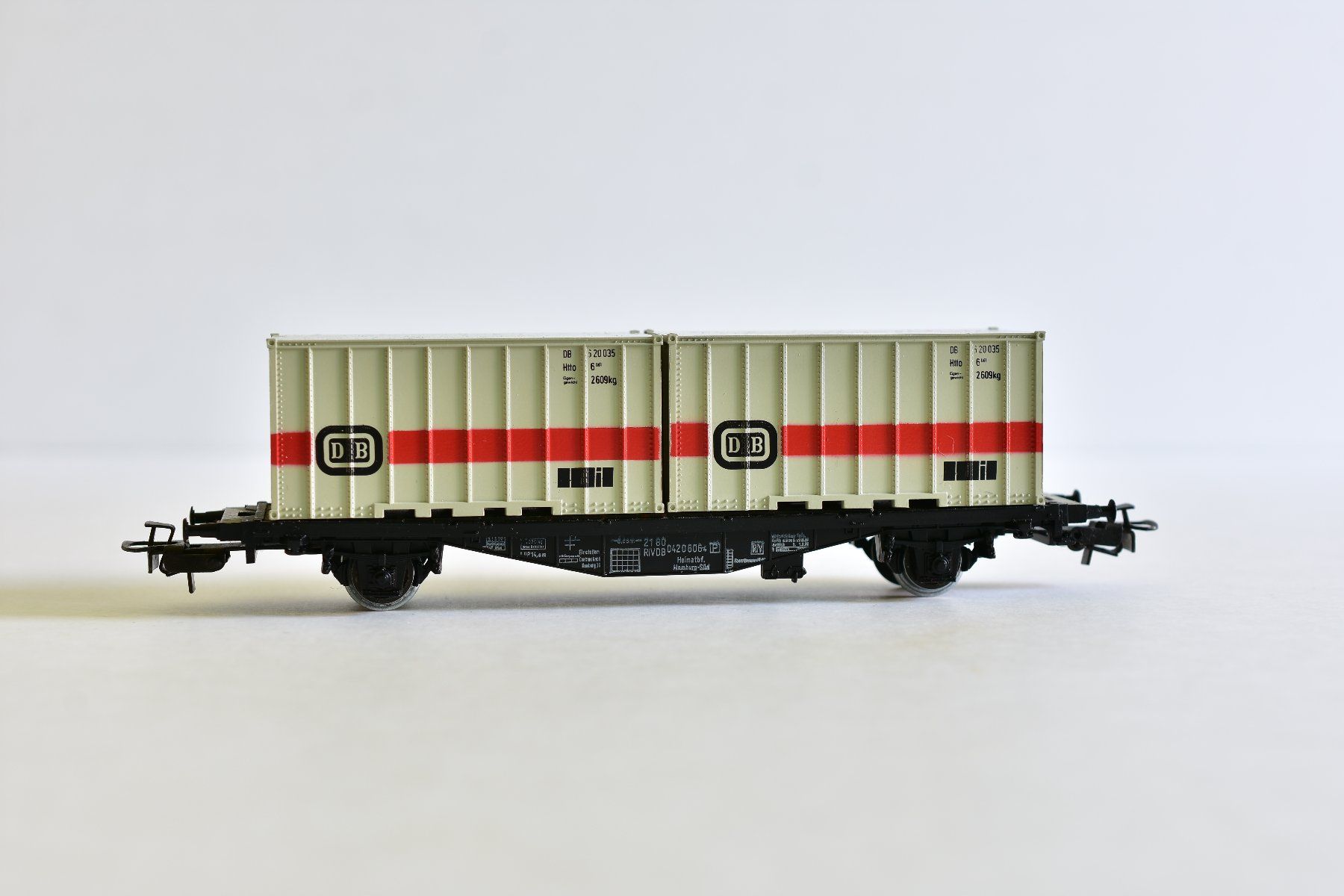 Märklin Modelleisenbahnen: Containerwagen Märklin ohne OVP – Gebraucht aus Lohn-Ammannsegg von 1monika 2