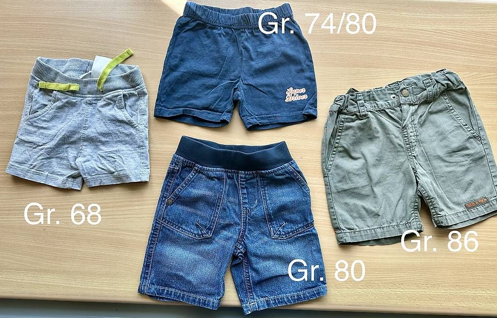 Pantaloni: Kurze Hosen set Gr. 68 - 86 – Usato da Fehren venduto da Flugzeug1177