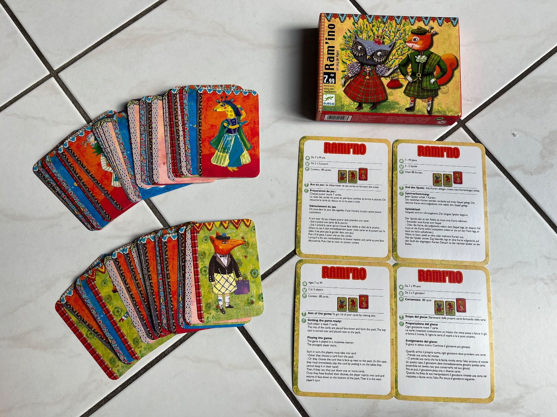 Djeco Giochi: Jeu Djeco Ram’ino – Usato da Montalchez venduto da Azurea79