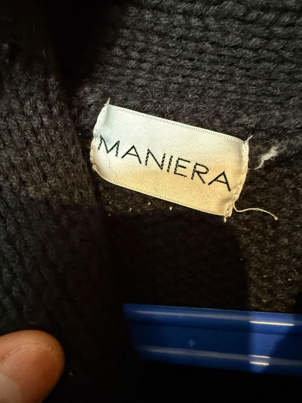 Maglioni & Felpe: Schwarzer Strickpullover mit Zopfmuster, Grösse M – Usato da Birmensdorf ZH venduto da T_Richard 4