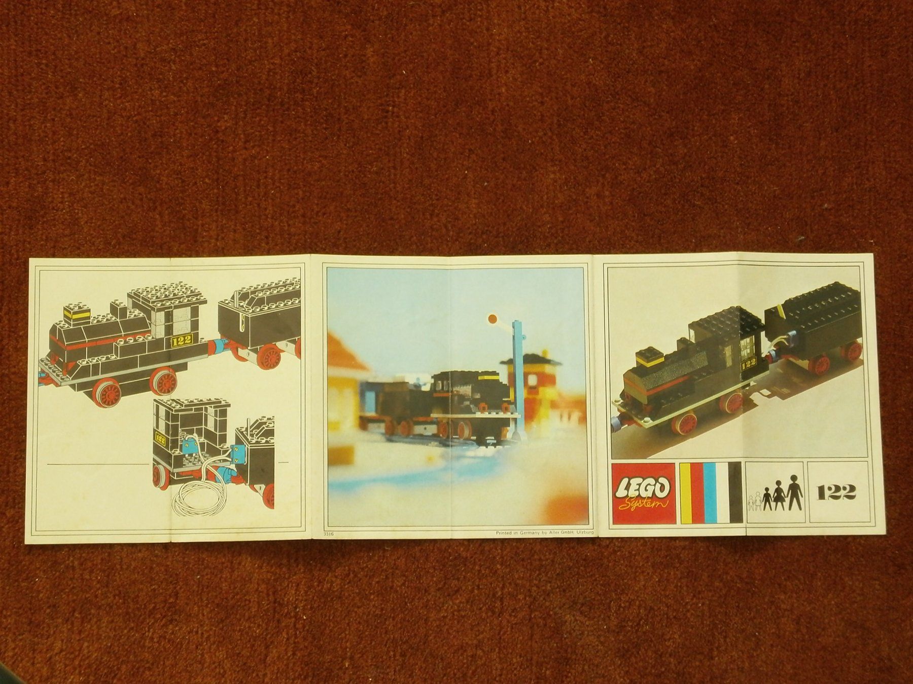 Lego Kit di costruzioni: Eisenbahn 122 inkl. Originalkarton von LEGO – Usato da Feuerthalen venduto da mam_5l7b 8