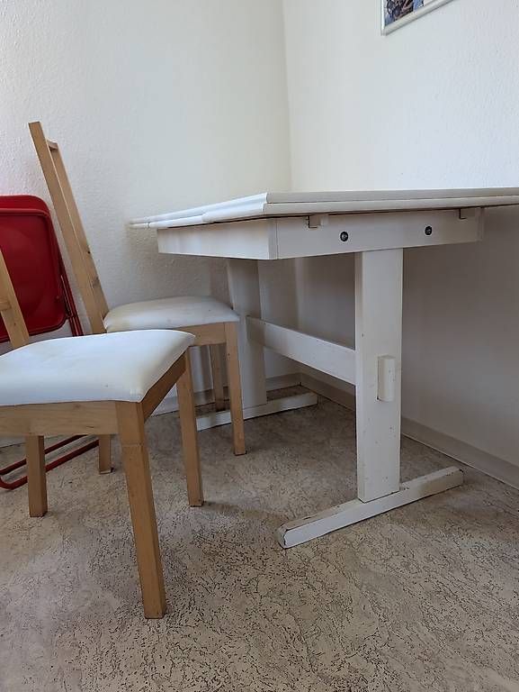 Tavoli: Tisch und zwei Stühle  – Usato da Männedorf venduto da Gian.franchi 1