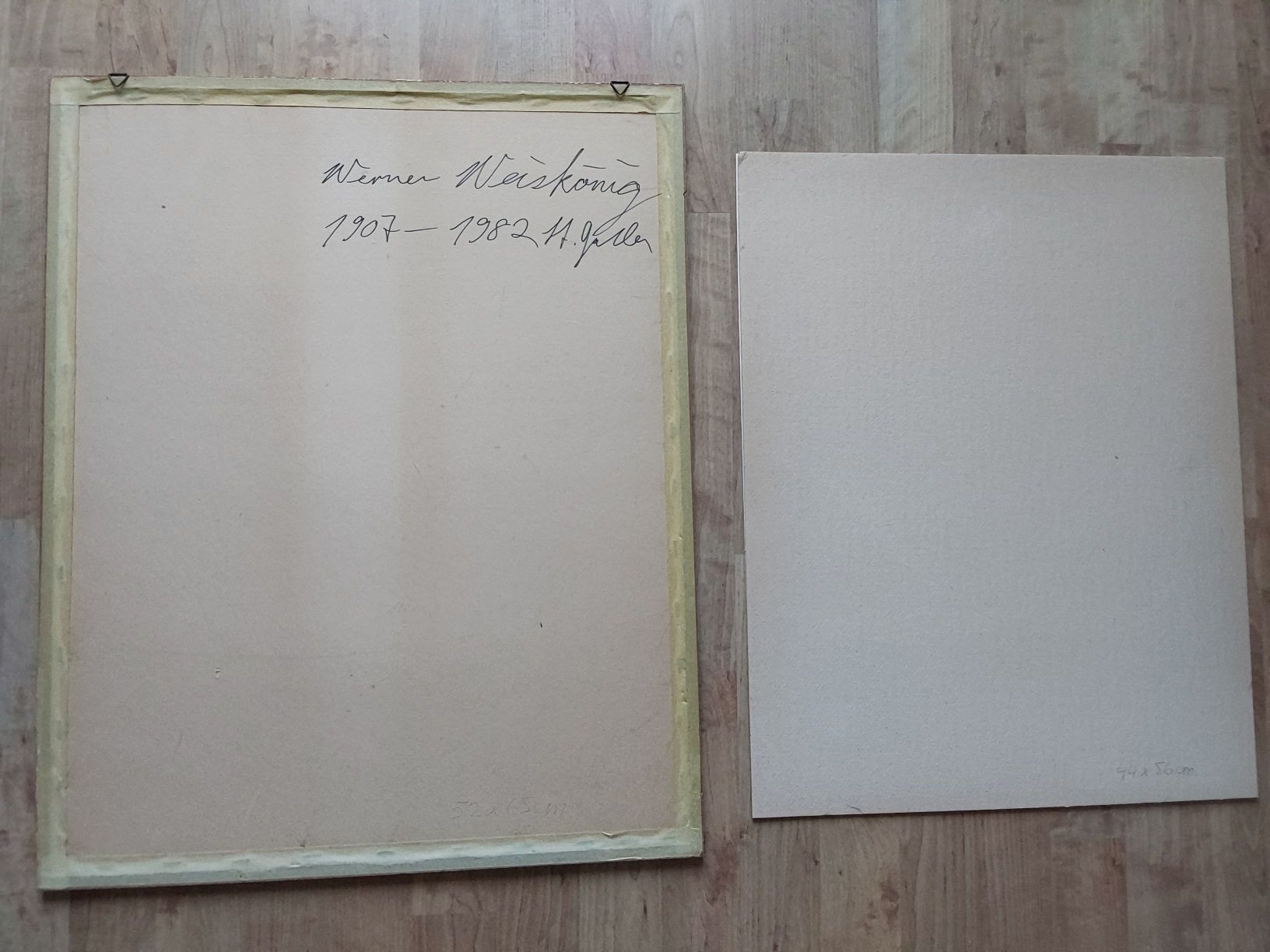Grafica & Litografie: Werner Weiskönig Original Lithographien 2xzusammen. – Usato da Steinach venduto da Chilli1957 3