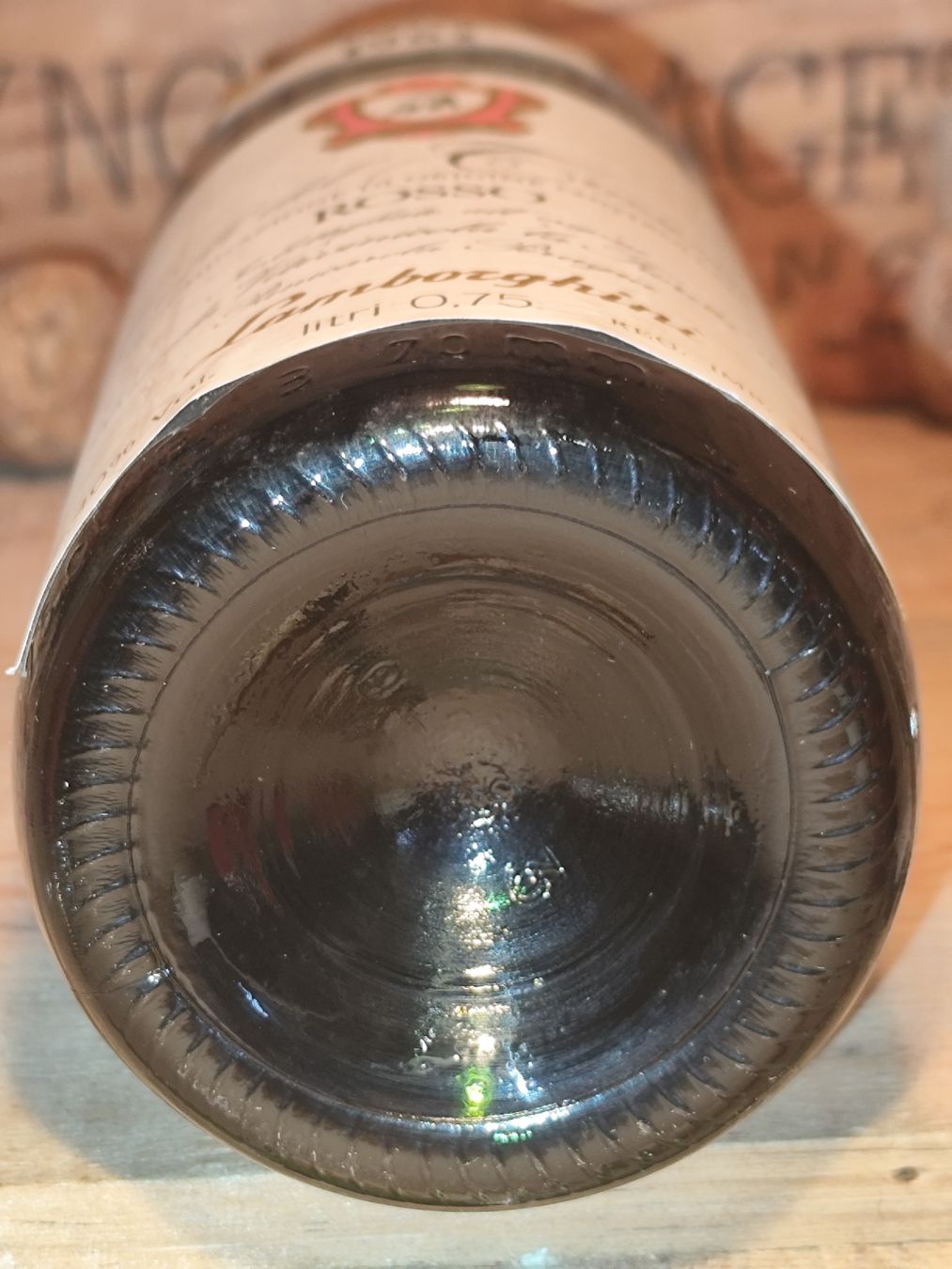 Vino: 1982 Lamborghini, Colli del Trasimeno – Nuovo e nell'imballaggio originale da Büsserach venduto da Vintage-vins 4