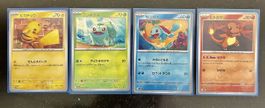 Set 4 carte Pokémon Starter Originali 🇯🇵