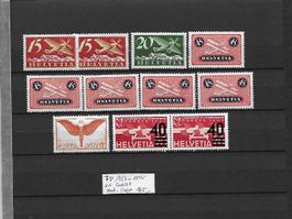 FP 1923 - 1935 ** Restlot Kat: CHF 165.-