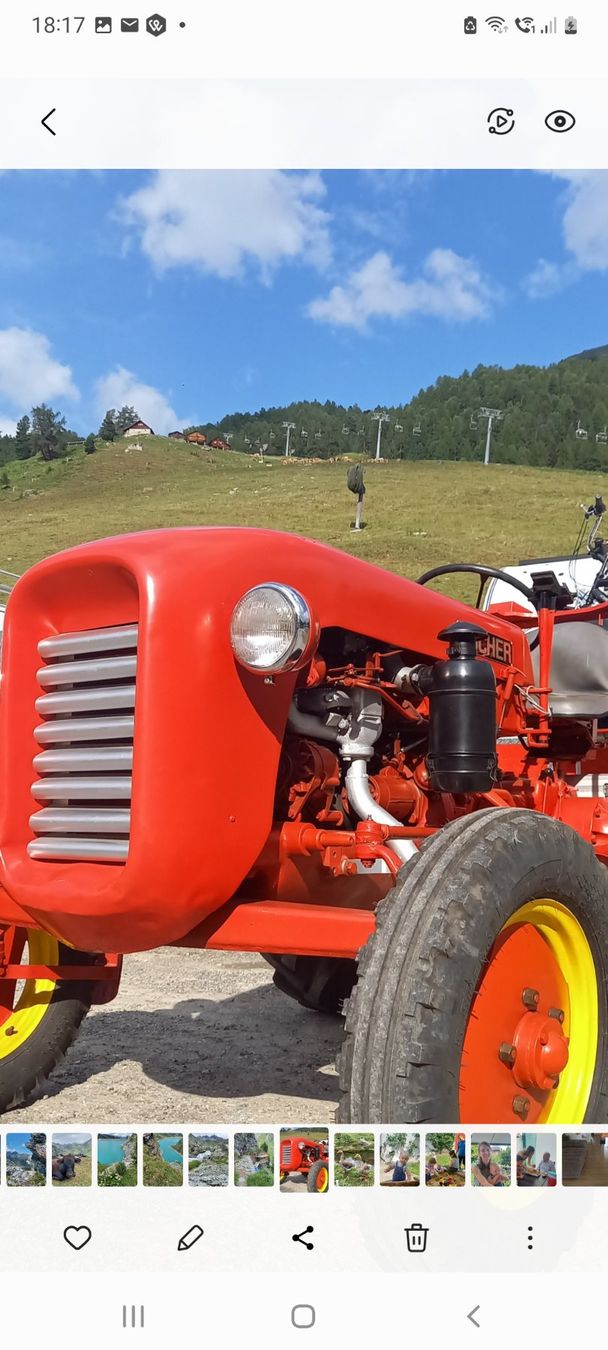 Bucher Trattori: Bucher Traktor B 1500 Oldtimer – Usato da Blankenburg venduto da radio12 1