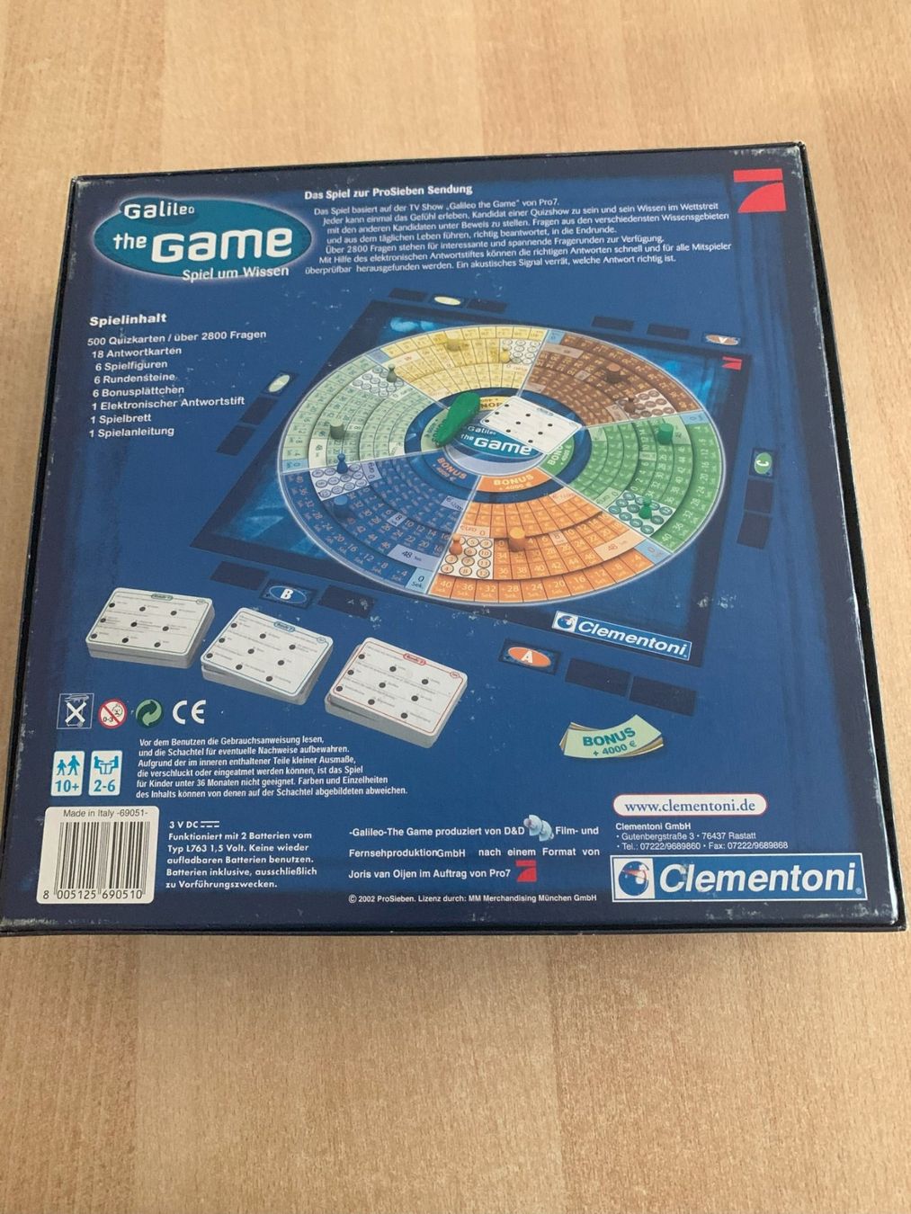 Clementoni Giochi: Galileo the Game von Clementoni – Usato da Reinach BL venduto da jessihome 1
