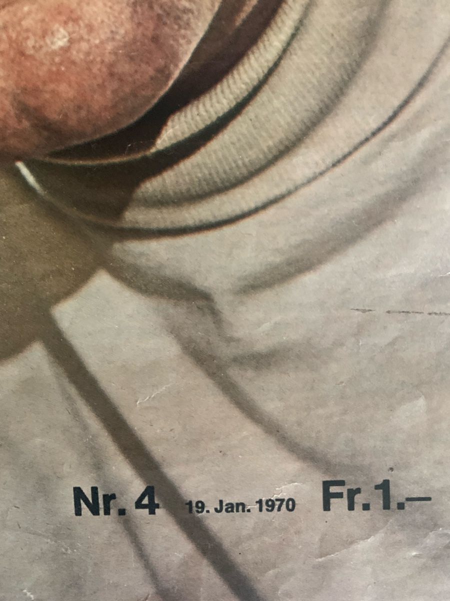 Zeitschriften & Magazine: Schweizer Illustrierte vom 19.01.1970 – Gebraucht aus Niederteufen von Marc_sg 2