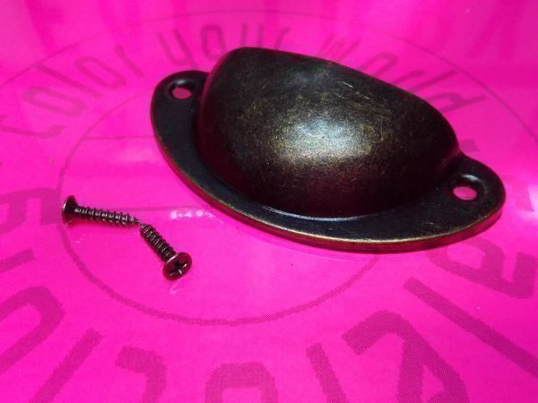 Eisenwaren: Muschelgriff Bronze 80x32mm – Neu (gemäss Beschreibung) aus Luzern von Salefactory
