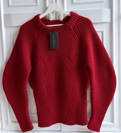 Burberry Prorsum runway 100% cashmere sweater pullover M NEW