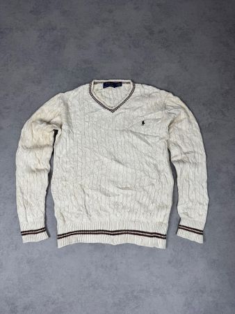 Ralph Lauren Cable Knit Pullover - Grösse: S | Vintage