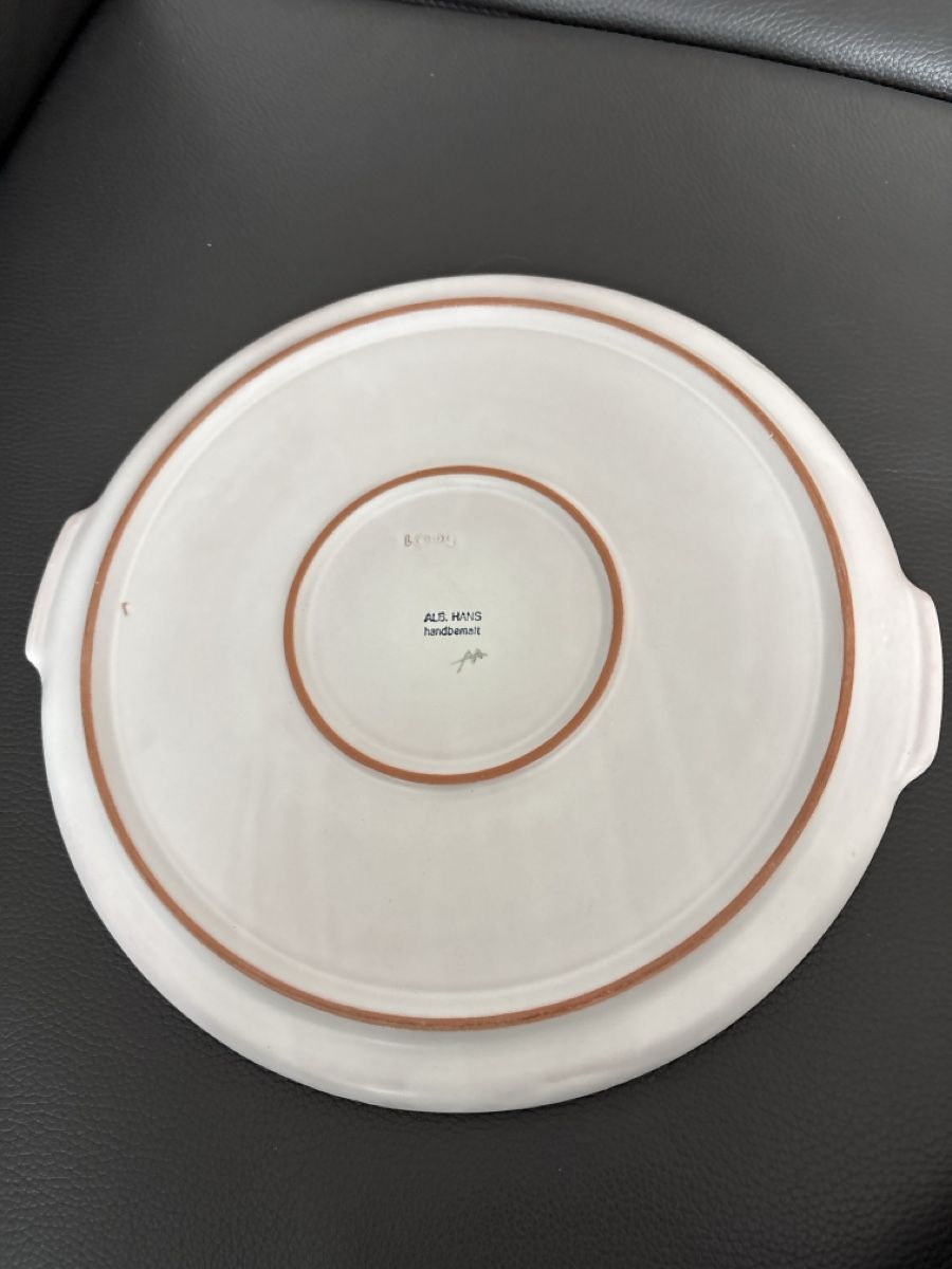 Plateaux: Teller, Platte Alb. Hans handbemalt – D'occasion à Zufikon par Nathi7 2