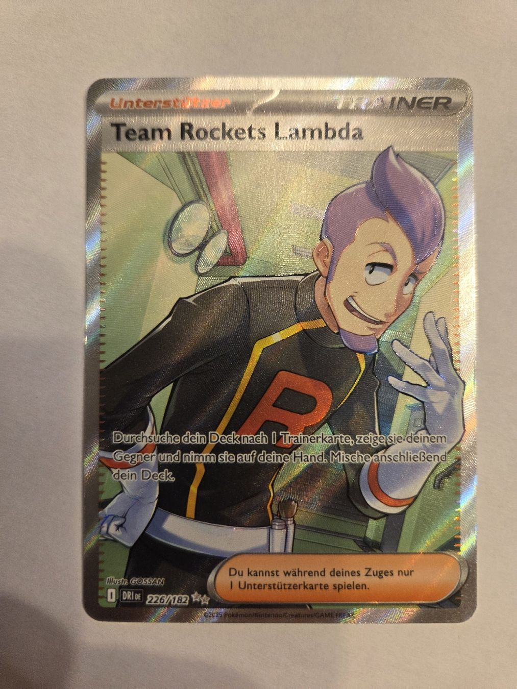 Pokémon Carte collezionabili: Pokemon Karte Team Rockets Lambda 226/182 gebraucht – Usato da Winznau venduto da wetter12 1