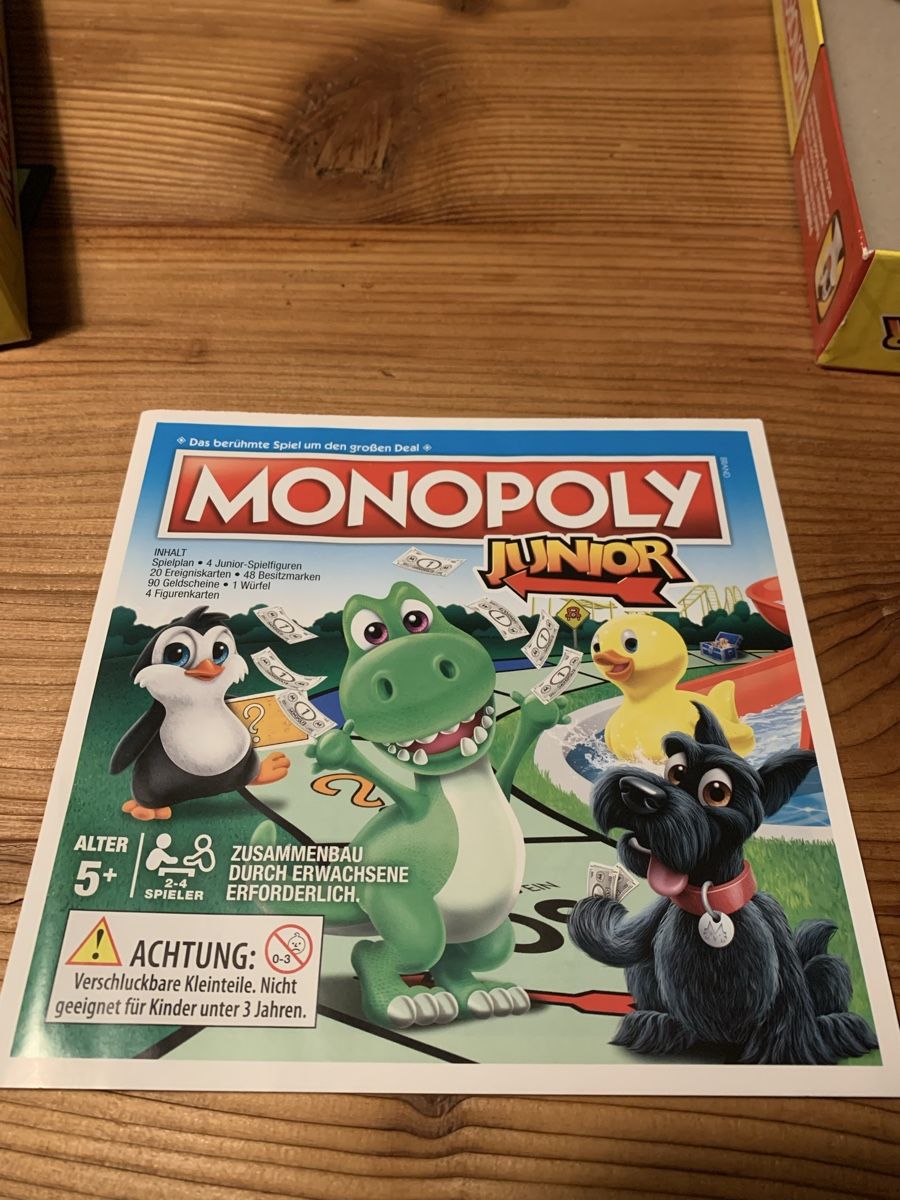 Parker Spiele: Monopoly Junior – Gebraucht aus Kirchberg BE von mua81 3