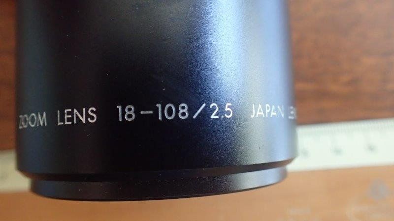 Obiettivi: Objektiv Computar Zoom Lens 18-108/2.5 – Usato da Rickenbach BL venduto da Oktober68 8