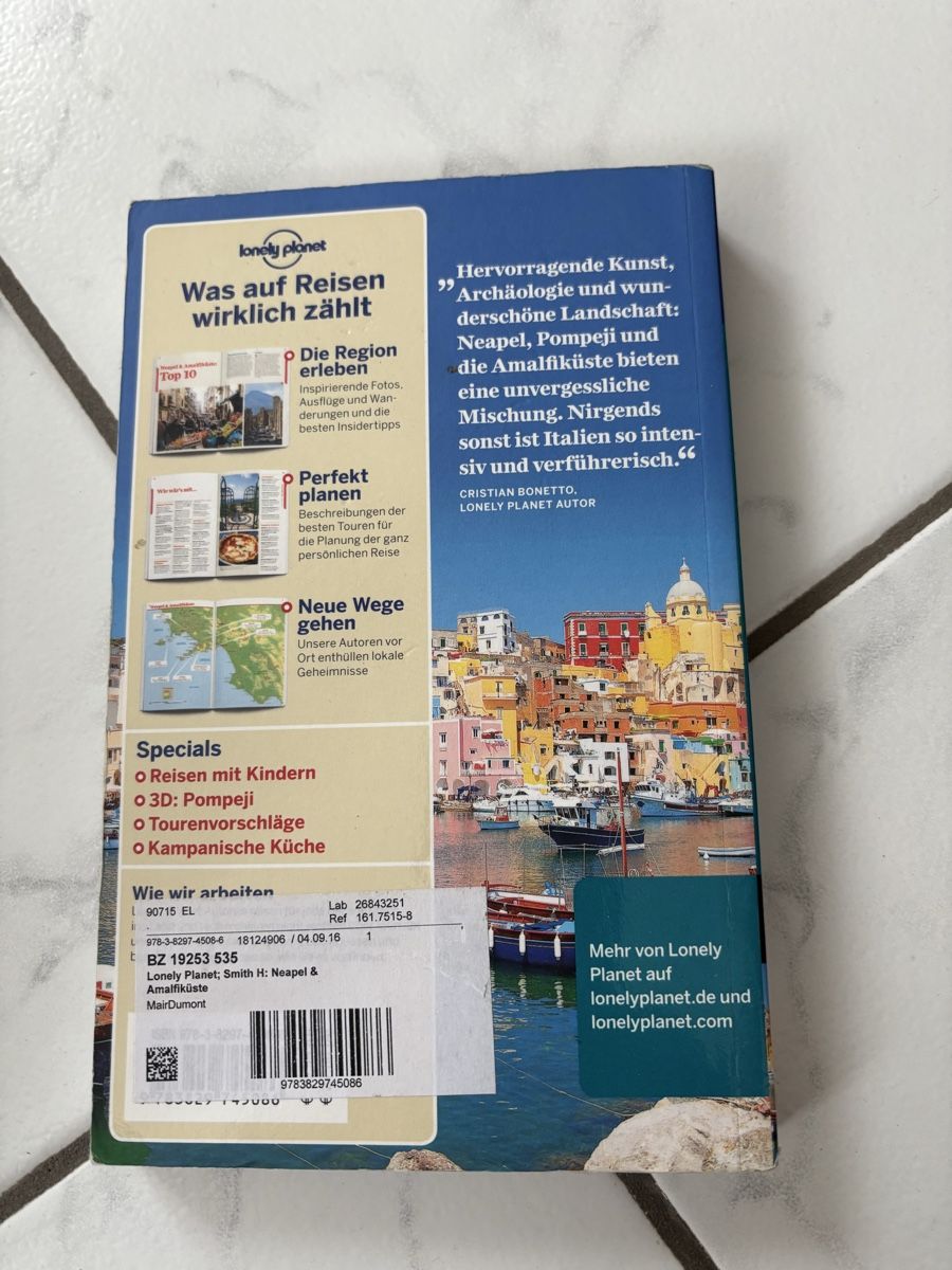 Bücher: Libro Neapel e Amalfikuste  – Neu (gemäss Beschreibung) aus Schwyz von Francesca54 1