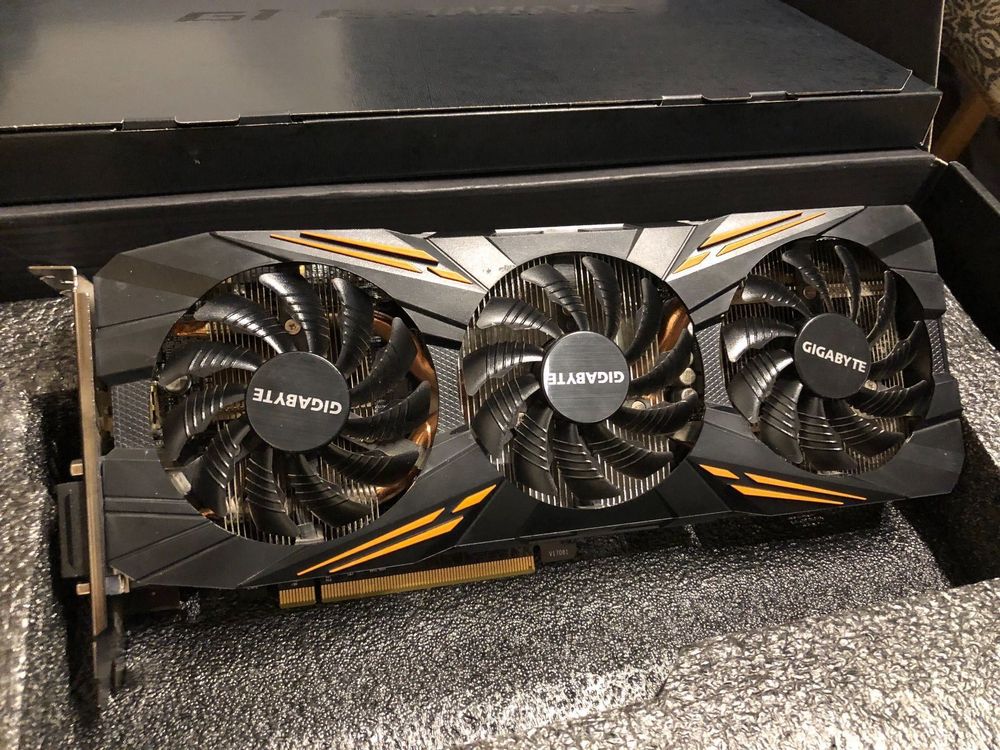 Gigabyte GeForce GTX 1070 G1 Gaming-8GD (Gebraucht) in Echallens für