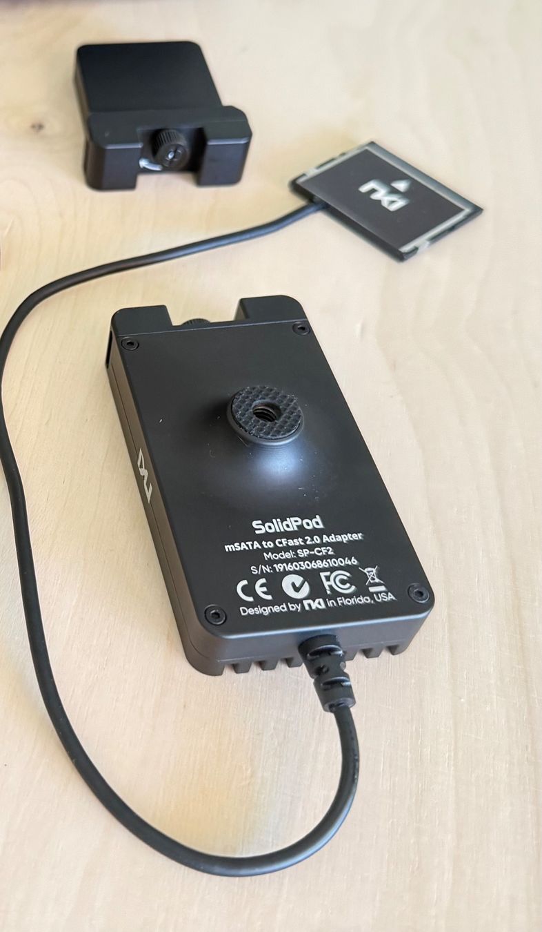 Convertisseurs: NKI SolidPod : CFast - SSD + SolidPod Shield + extra tray – D'occasion à Solothurn par omtara 1