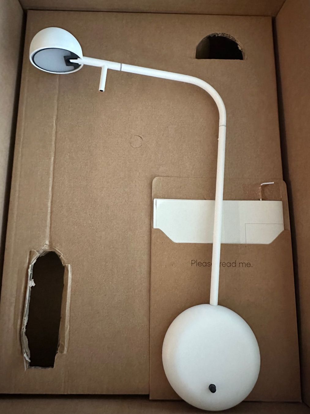 Lampade: VIBIA Wandlampe Pin 1680 - Weiss - kaum gebraucht – Nuovo (secondo la descrizione) da Hagendorn venduto da Gember