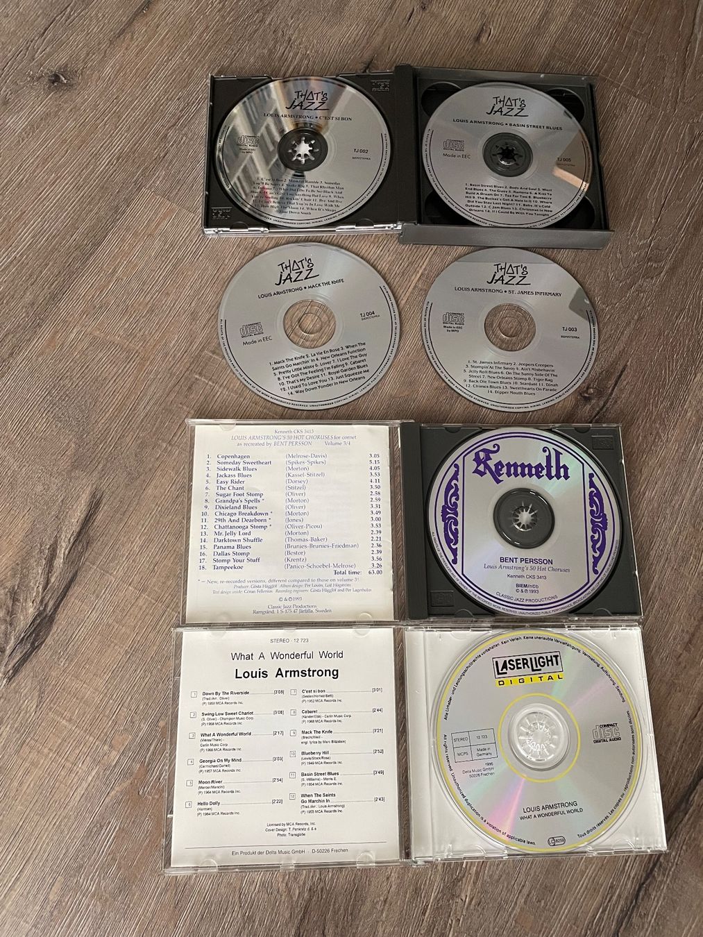 CD: 3x Louis Armstrong – Nuovo (secondo la descrizione) da Reinach AG venduto da trigger7811 1