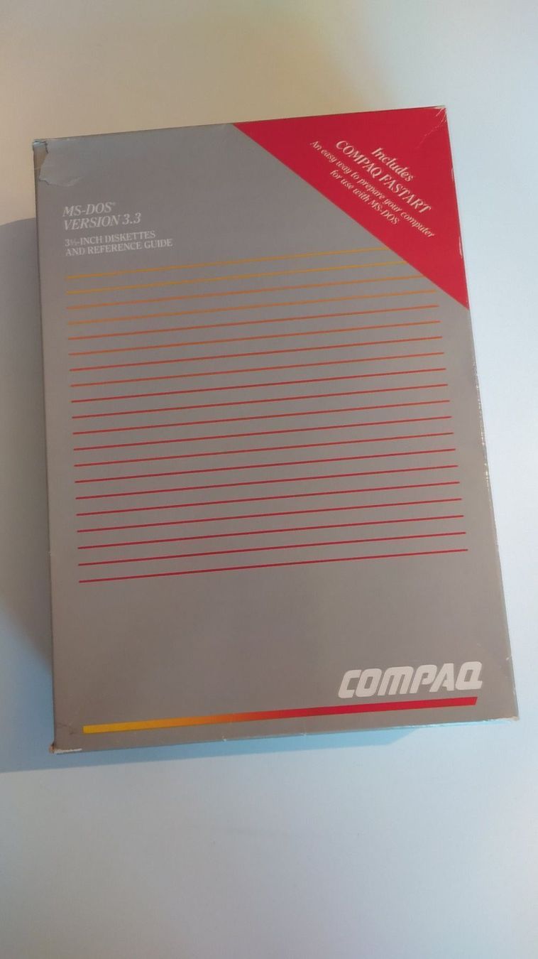 Compaq PCs: Compaq DOS 3.3 – Gebraucht aus Bassins von mazette13