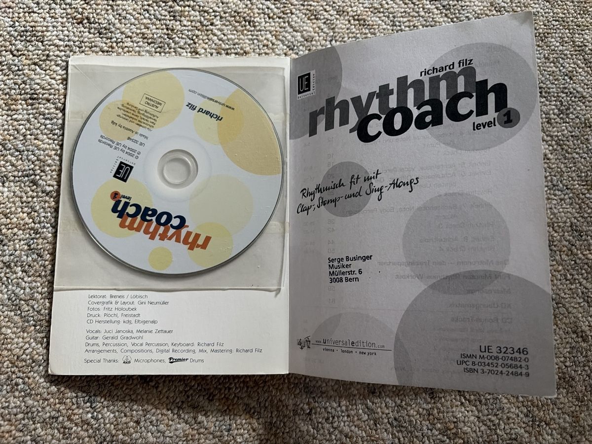 Bücher: rhythm coach level 1 – Gebraucht aus Fraubrunnen von amm_7kp6 1