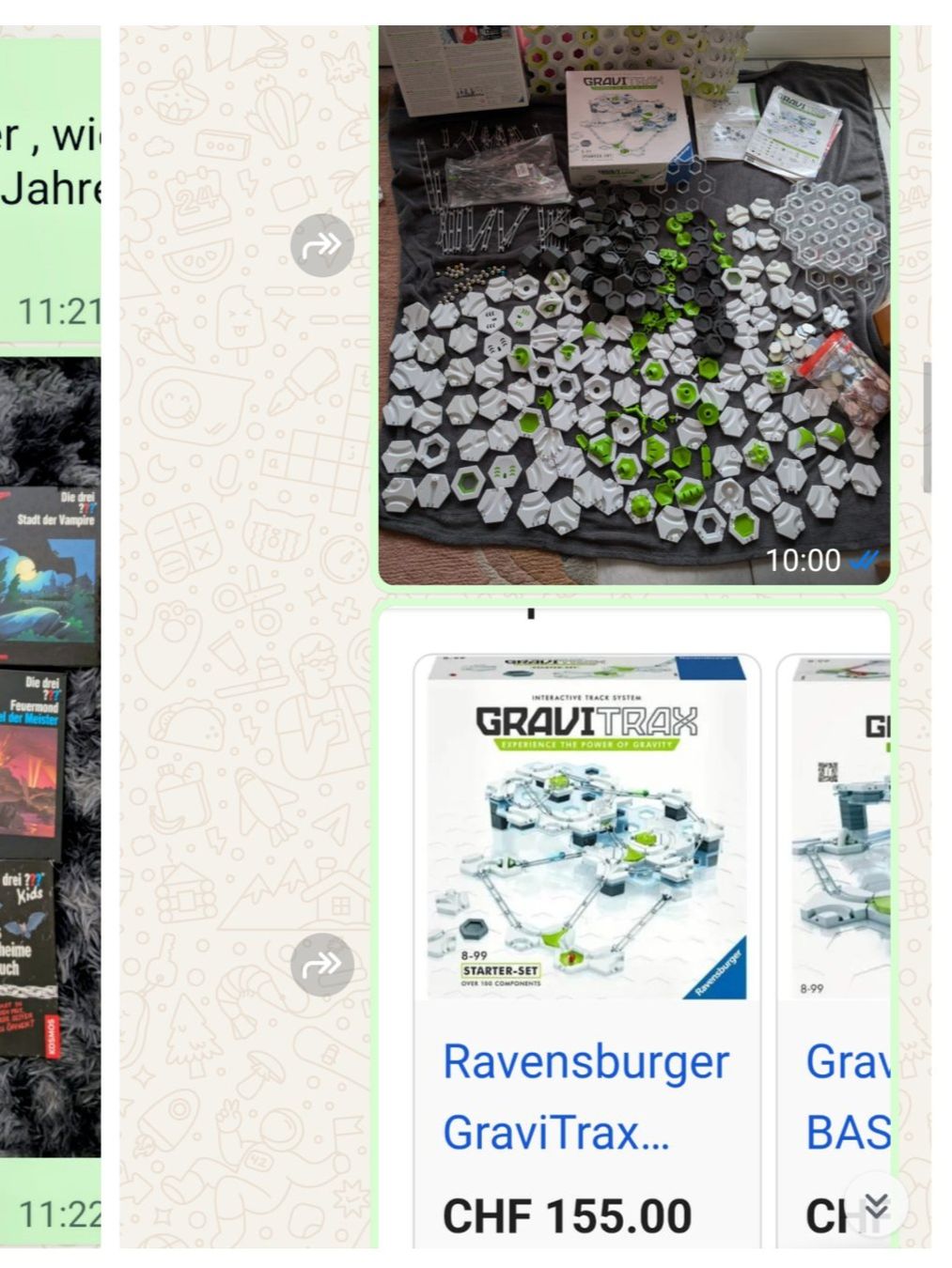 Ravensburger Giocattoli: Gravitrex riesiges Paket mit vielen Extras – Usato da Alpnach Dorf venduto da Familieleben 3