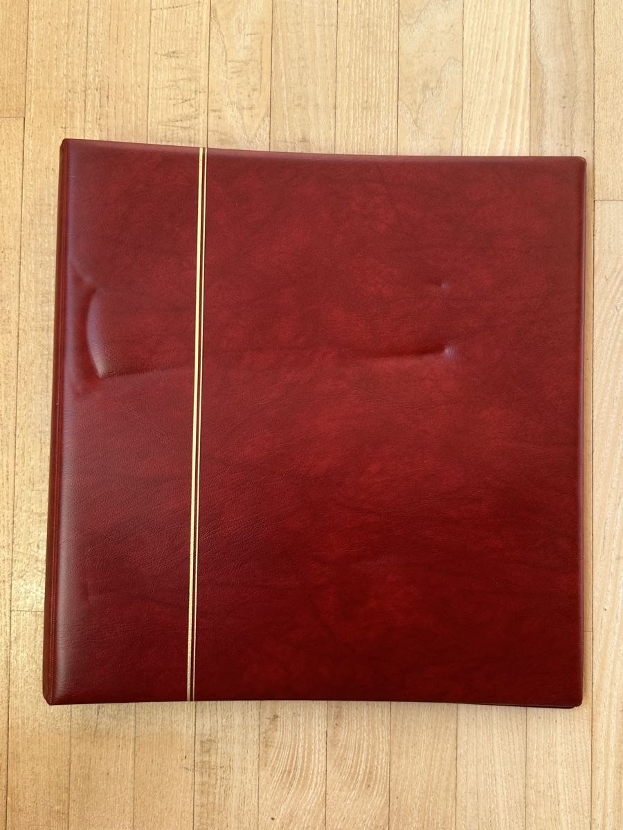 Safe Album: SAFE Ringbinder Morocco, weinrot,  Gebrauchsspuren, 14 Ring- – Usato da Schmitten / FR venduto da Samsara169 1