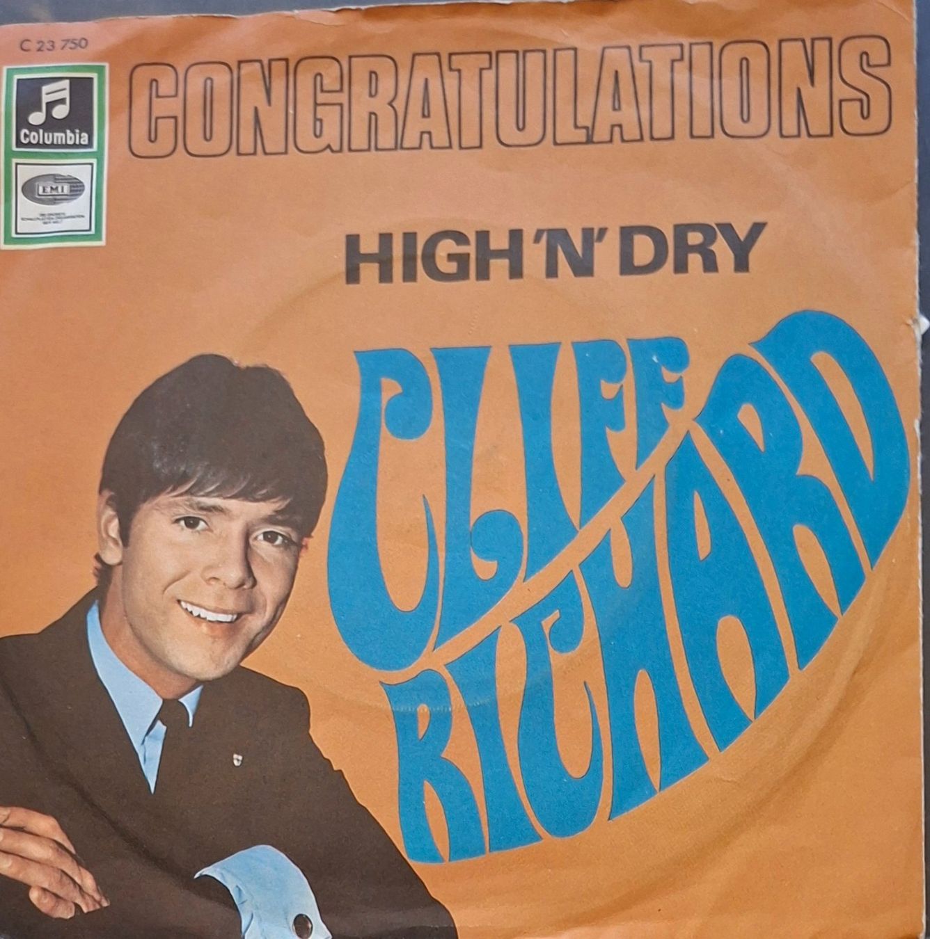 Dischi in vinile: Vinyl Single Cliff Richard - Congratulations – Usato da Langenthal venduto da Modo39