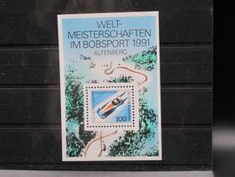 BRD 1991 Bobsport WM BL 33 **