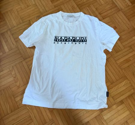 NAPAPIJRI T-shirt, Gr XL, 1 x getragen, Weiss