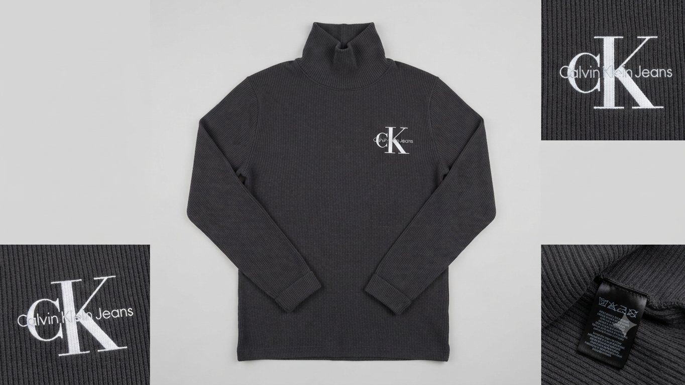 Calvin Klein Maglioni & Felpe: Calvin Klein Jeans Rollkragenpullover – Usato da Litzirüti venduto da dvorsky