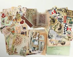 Gros lot de stickers  Alice au pays des merveilles disney