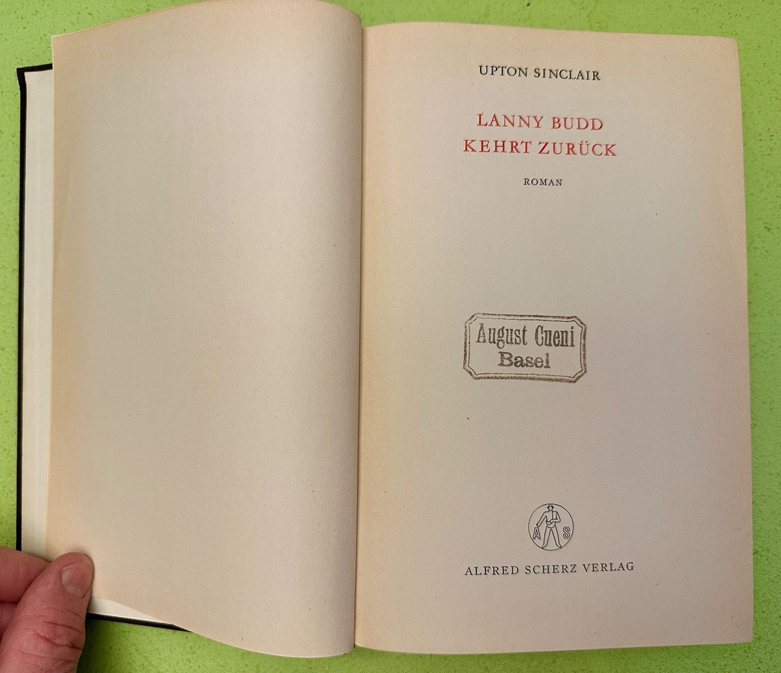 Libri: Bücherpaket Upton Sinclair, 4 Bde. – Usato da Zürich venduto da allp 2