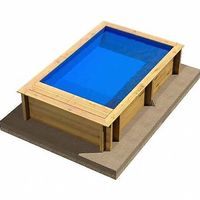 Piscine Pool'N Box Junior en Bois .