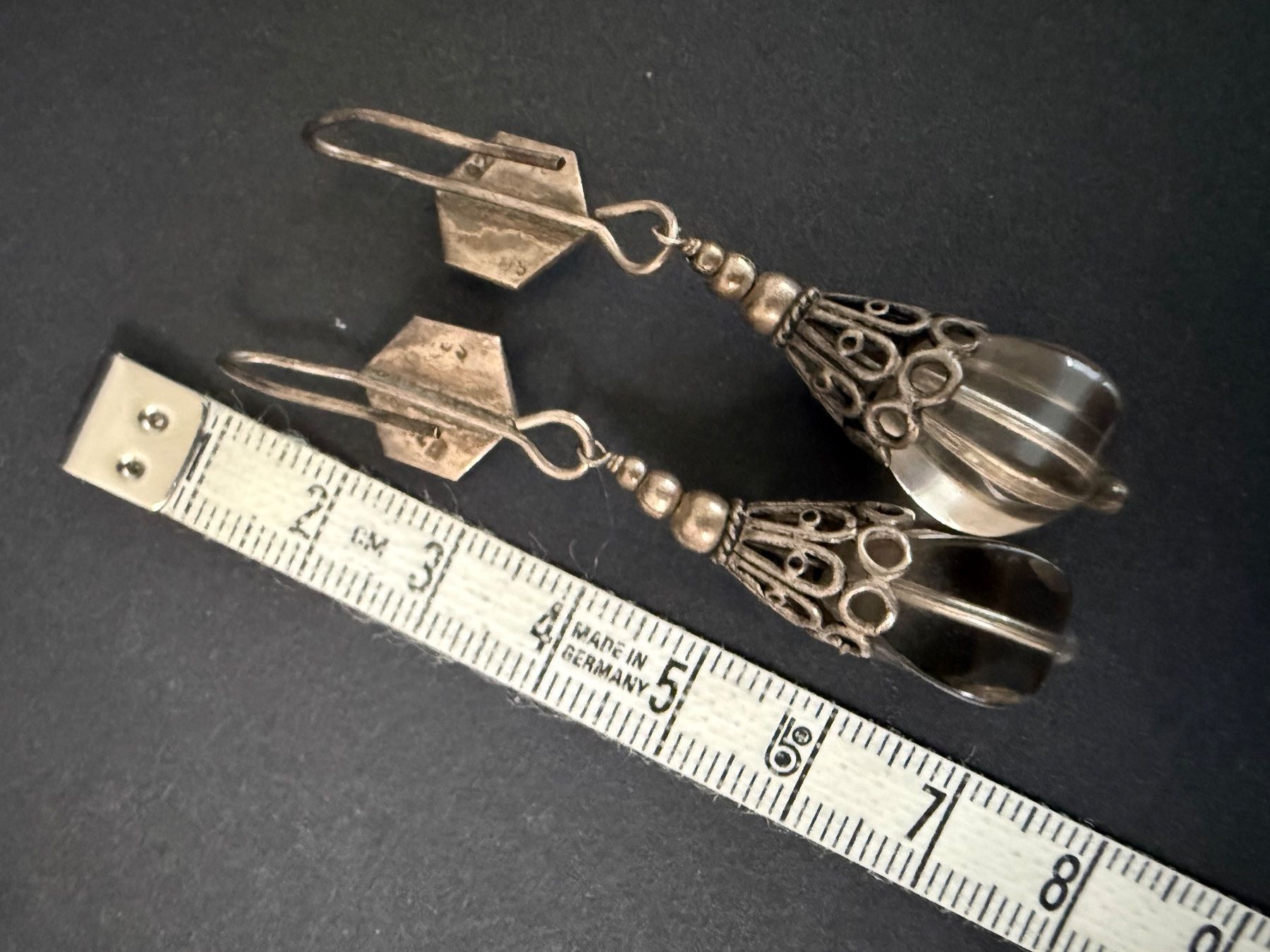 Ohrringe & -stecker: Silber Ohrringe mit Rauchquarz 925 – Gebraucht aus Spiegel b. Bern von Rogger72 4