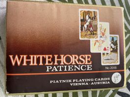 Piatnik Wiener Spielkarten "Weisse Pferde", komplett