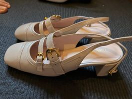 scarpe coccinelle linea slingback 