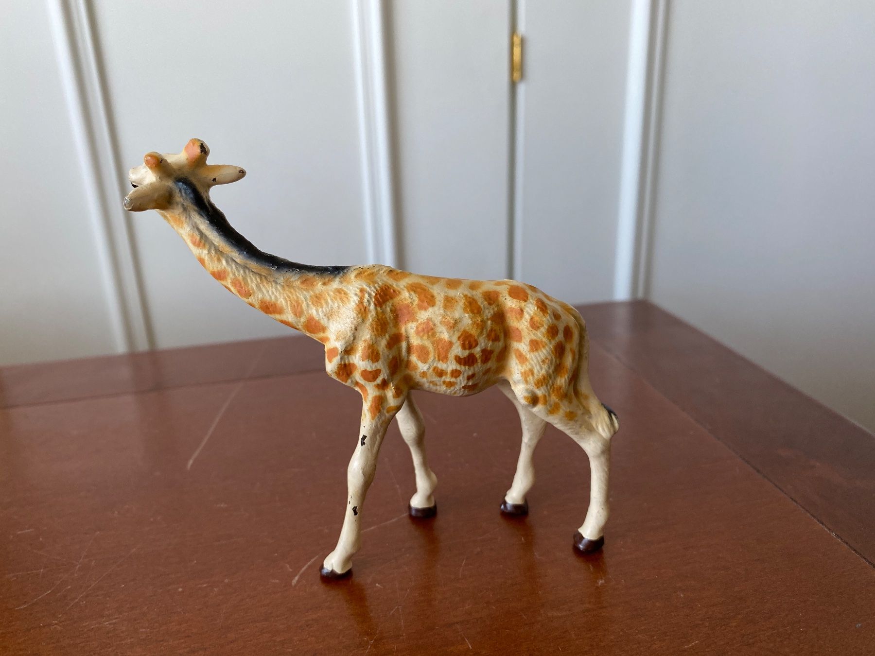 Elastolin Giocattoli: Giraffe - altes Elastolin Lineol Massetier wunderschön 11cm – Usato da THERWIL venduto da Fcbbasel 1