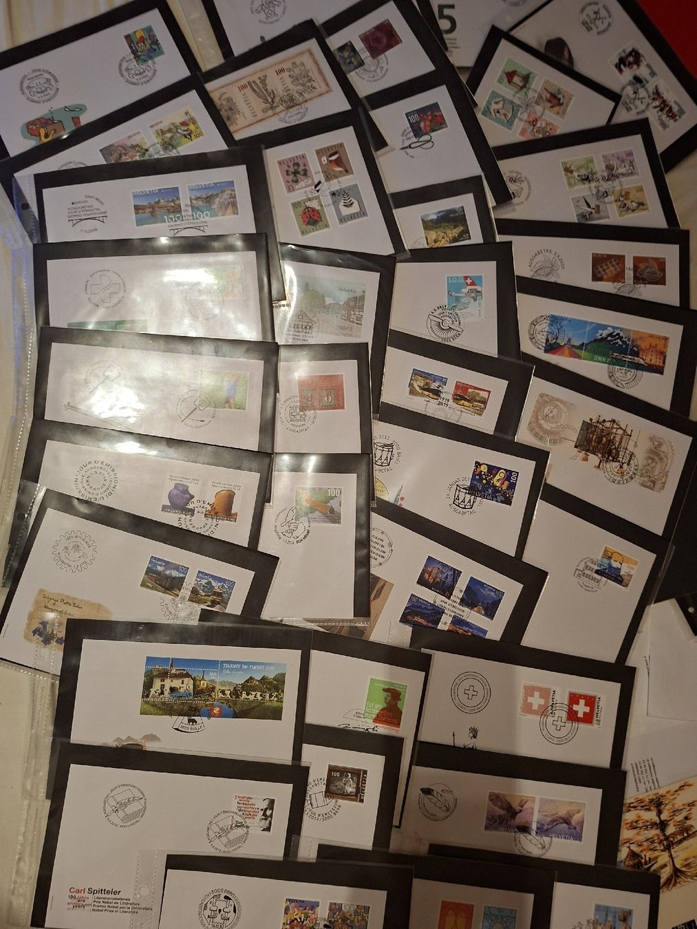Alle Briefmarken: FDC 2018 / 2019 / 2020 74Stk. – Gebraucht aus Balgach von SIMEON27 8