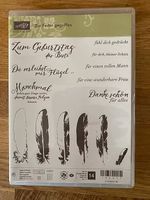 Stempelset von Stampin up "Zur Feder gegriffen"