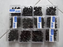 520 Pin-Nägel schwarz