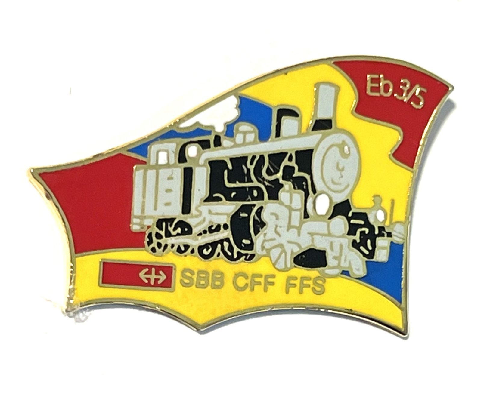 SBB/CFF/FFS Placchette & Badge: Pin SBB Lokomotive EB 3 5 – Usato da Kriens venduto da TSCH1