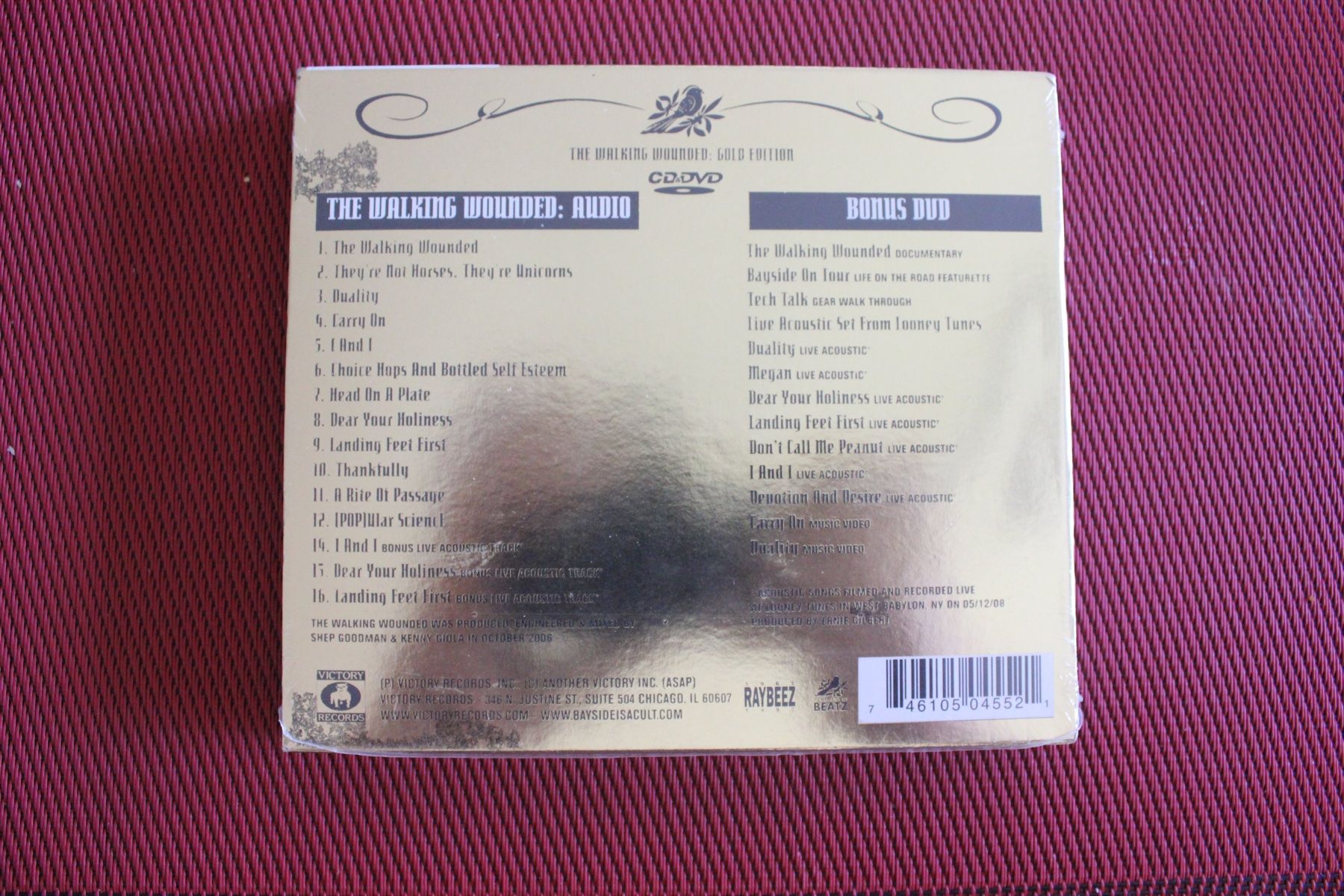 CD: Bayside: Walking Wounded, The - Gold Edition CD Neu – Nuovo e nell'imballaggio originale da Geroldswil venduto da CD-Verkauf-2022 1