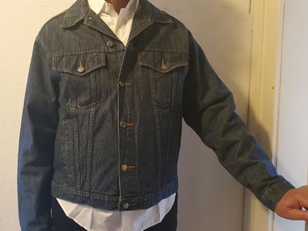 Herren Jeans-Jacke