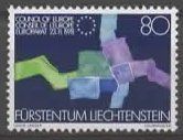 Liechtenstein 1978 ** Eintritt zum Europarat Nr. 667  (11