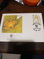 WWF Fiji - Premier jour d'émission, grenouille rare!