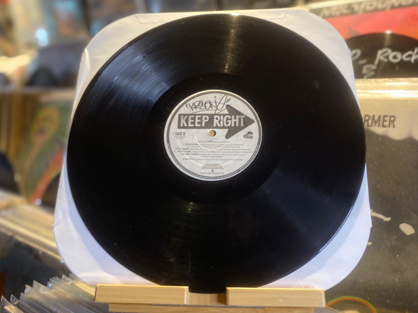 Dischi in vinile: KRS-ONE - KEEP RIGHT...OG US 2004...VG/VG++...LP – Usato da Gals venduto da Diskopatshop 2