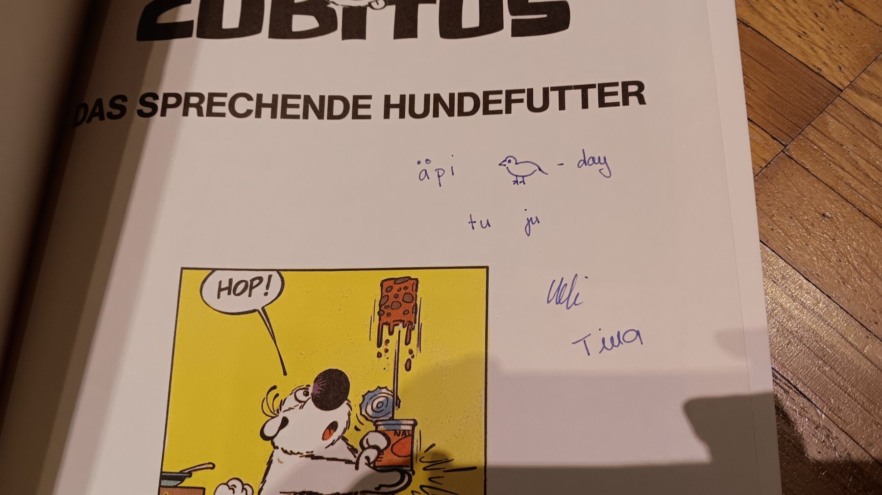 Comics: Cubitus 4 - Das sprechende Hundefutter Comic von 1989 – Gebraucht aus Dietikon von Rabia 3